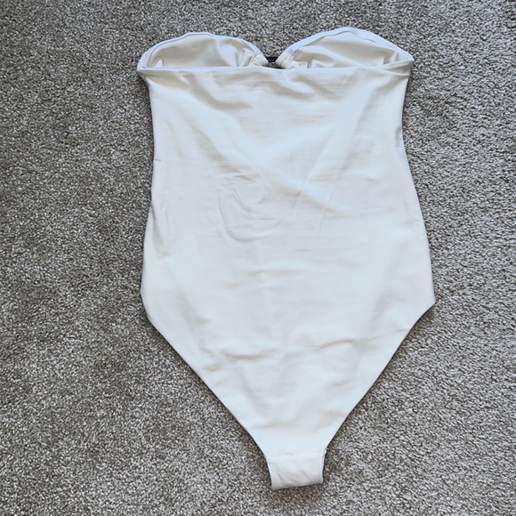 Showpo white one piece swimsuit - Picture 2 of 3